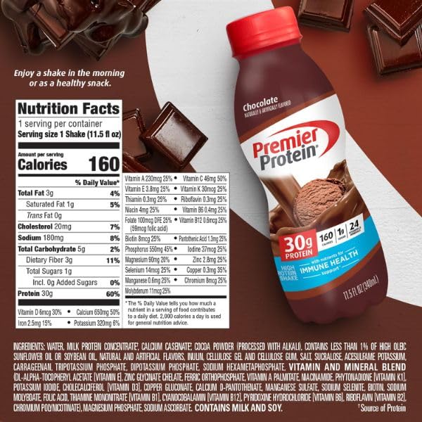 Premier Protein Shake, 30g Protein, 12 Pack