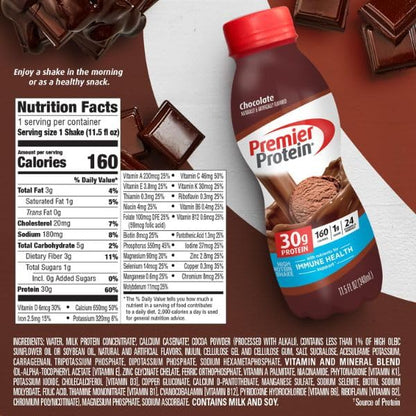 Premier Protein Shake, 30g Protein, 12 Pack